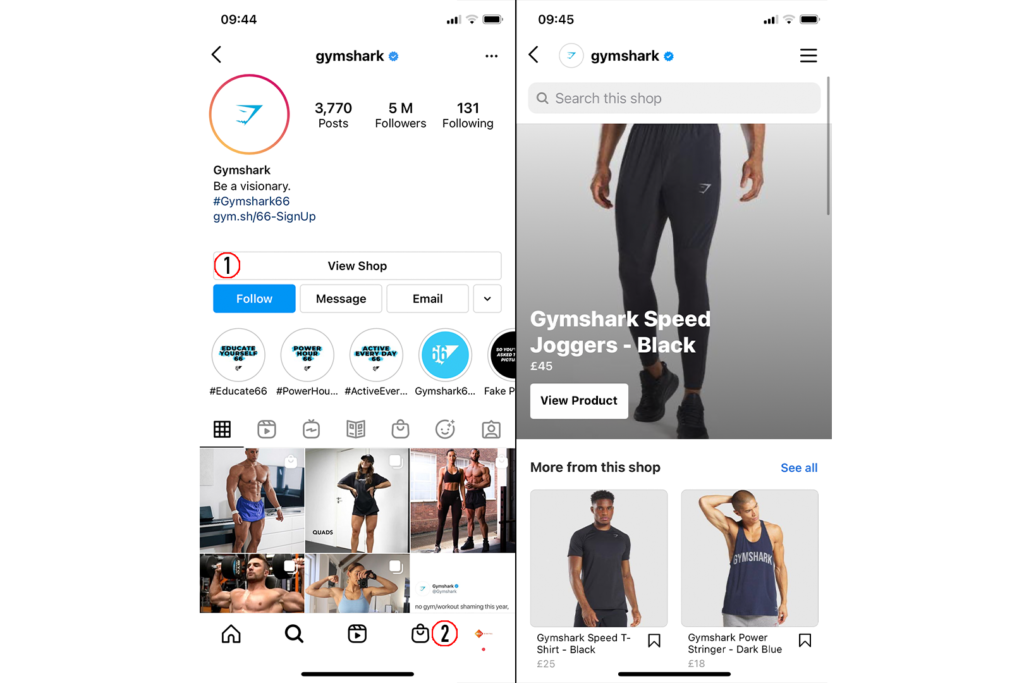 Instagram Shops UK Features
